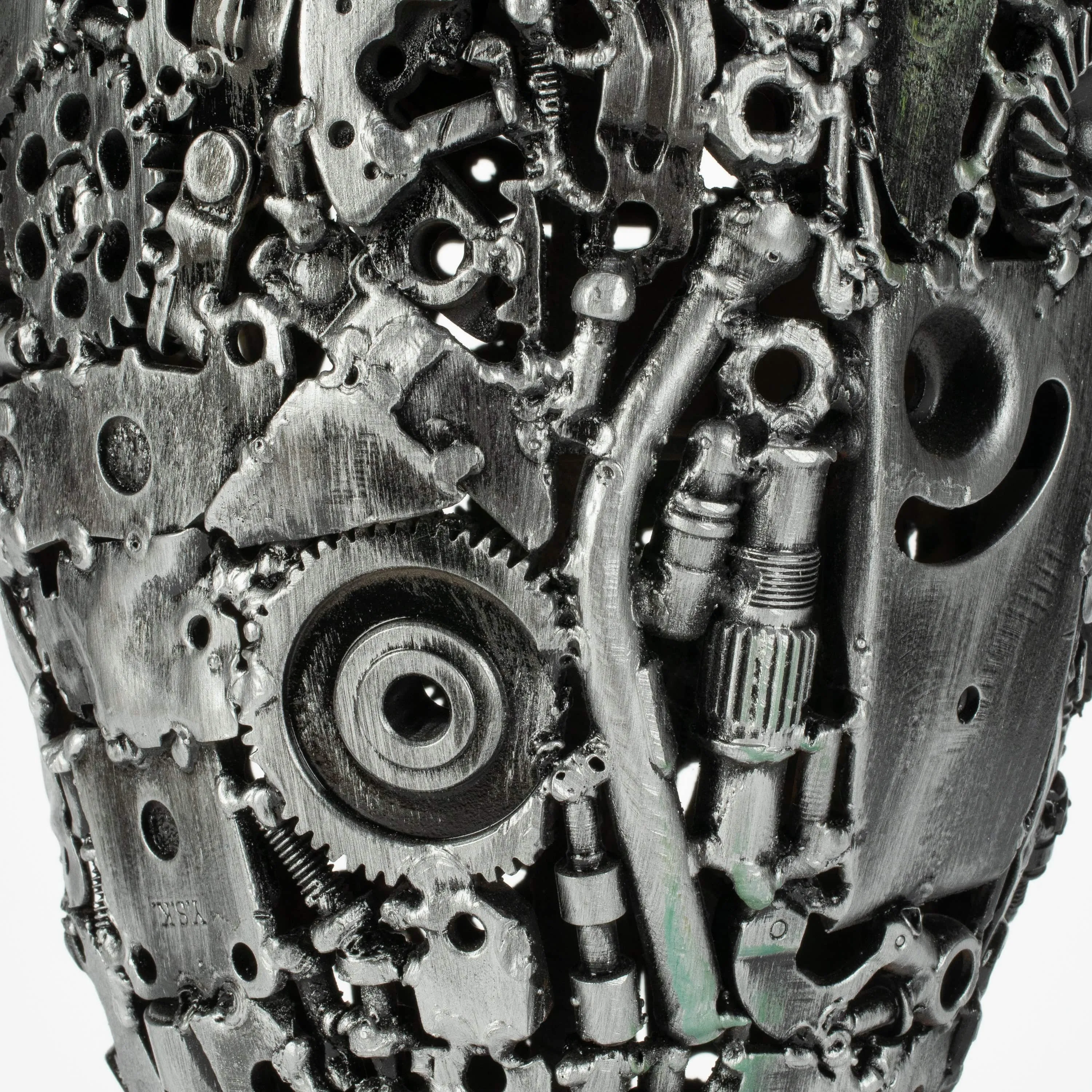 24" Premier League Trophy Inspired Recycled Metal Art Sculpture