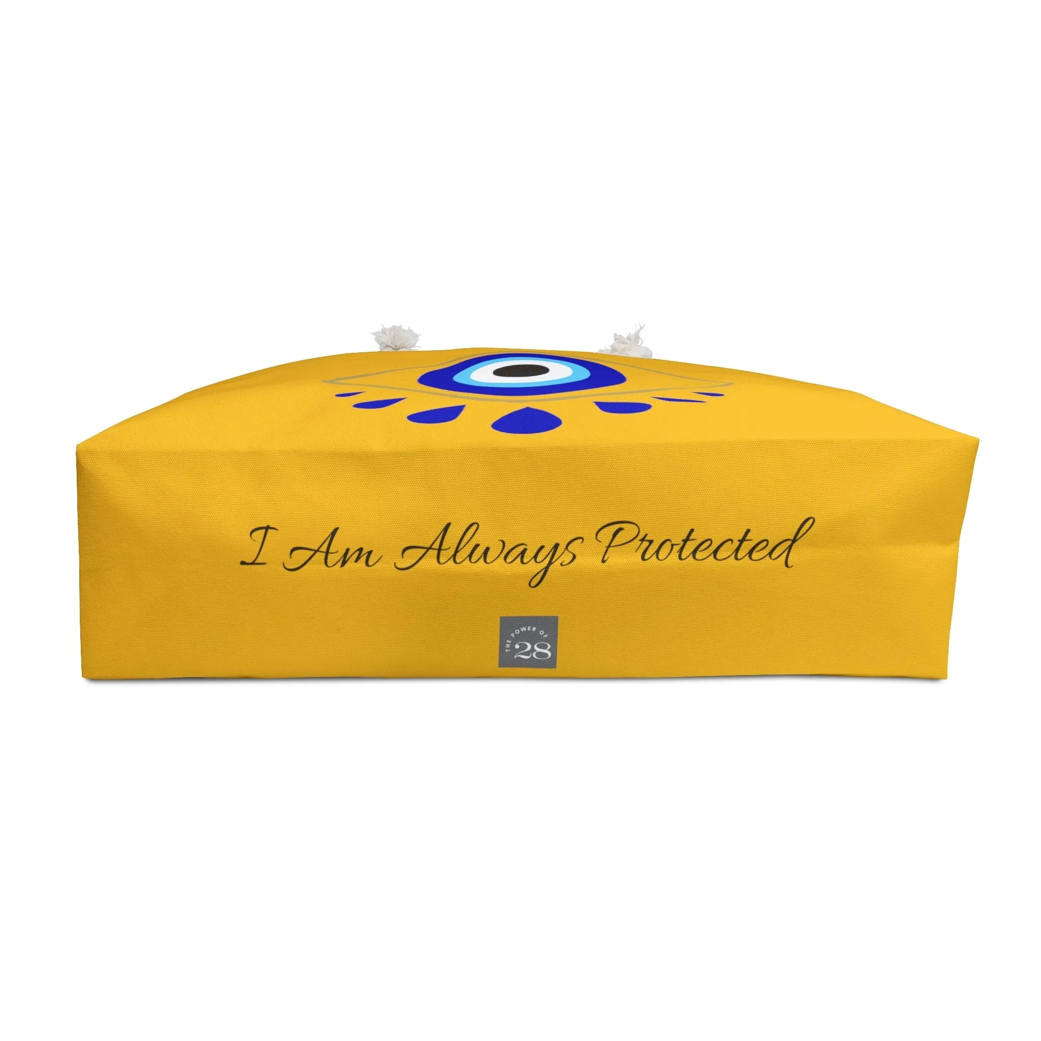 Always Protected Yellow Beach Bag
