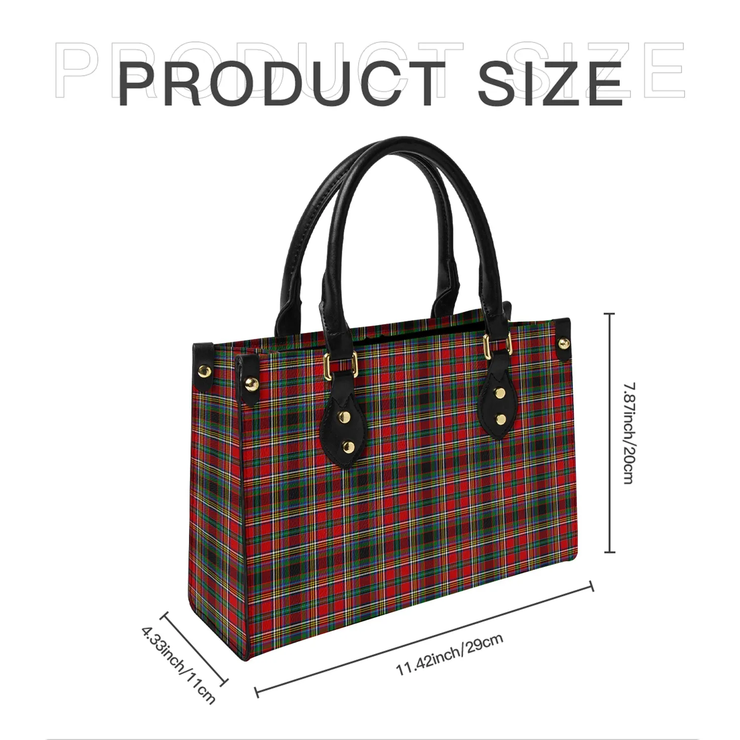 Anderson of Arbrake Tartan Leather Bag