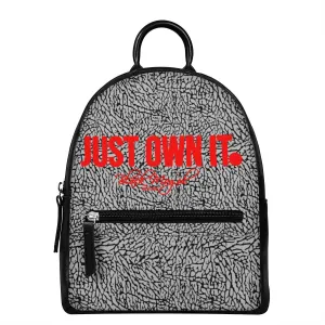 Black Mogul Just Own It Elephant Leather Backpack