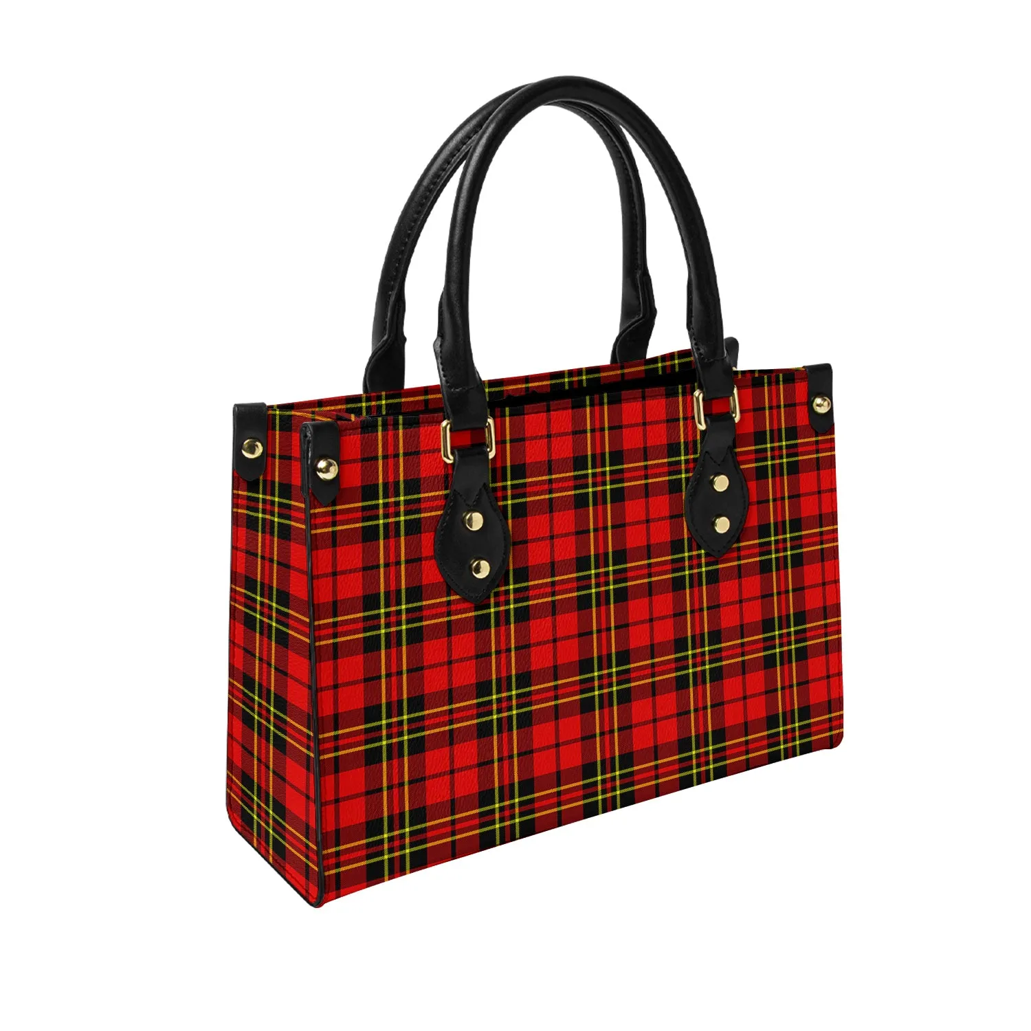 Brodie Modern Tartan Leather Bag
