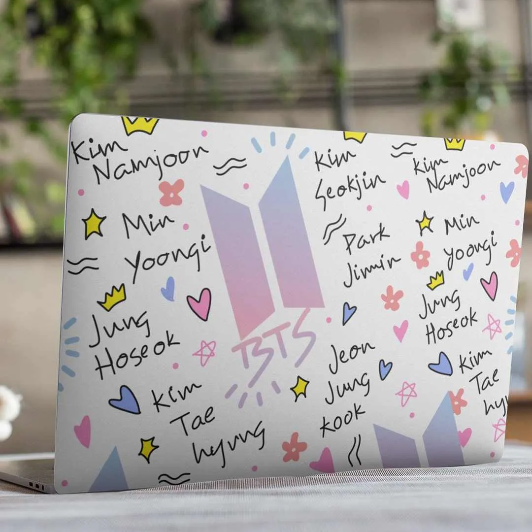 BTS Laptop Skin
