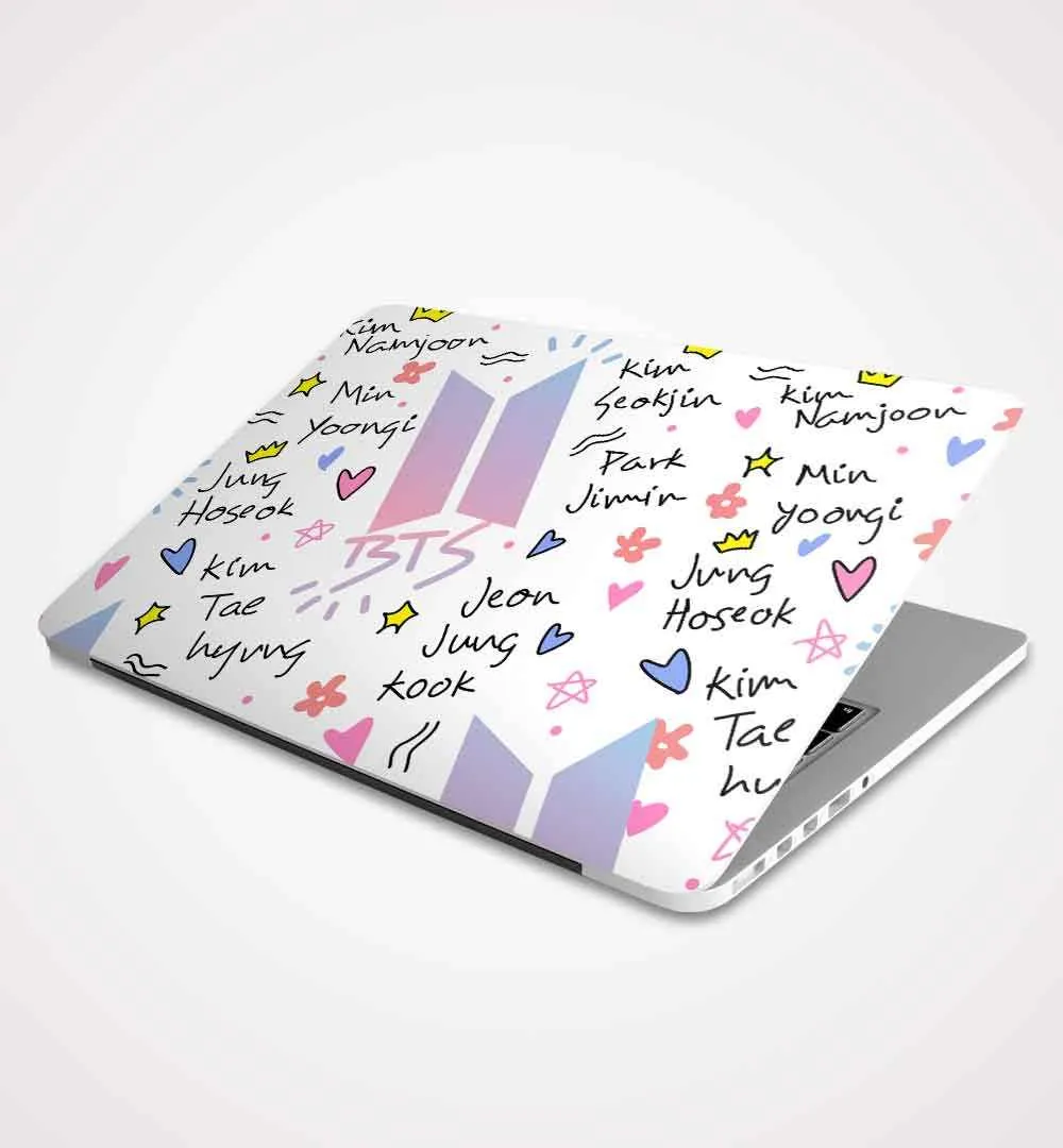 BTS Laptop Skin
