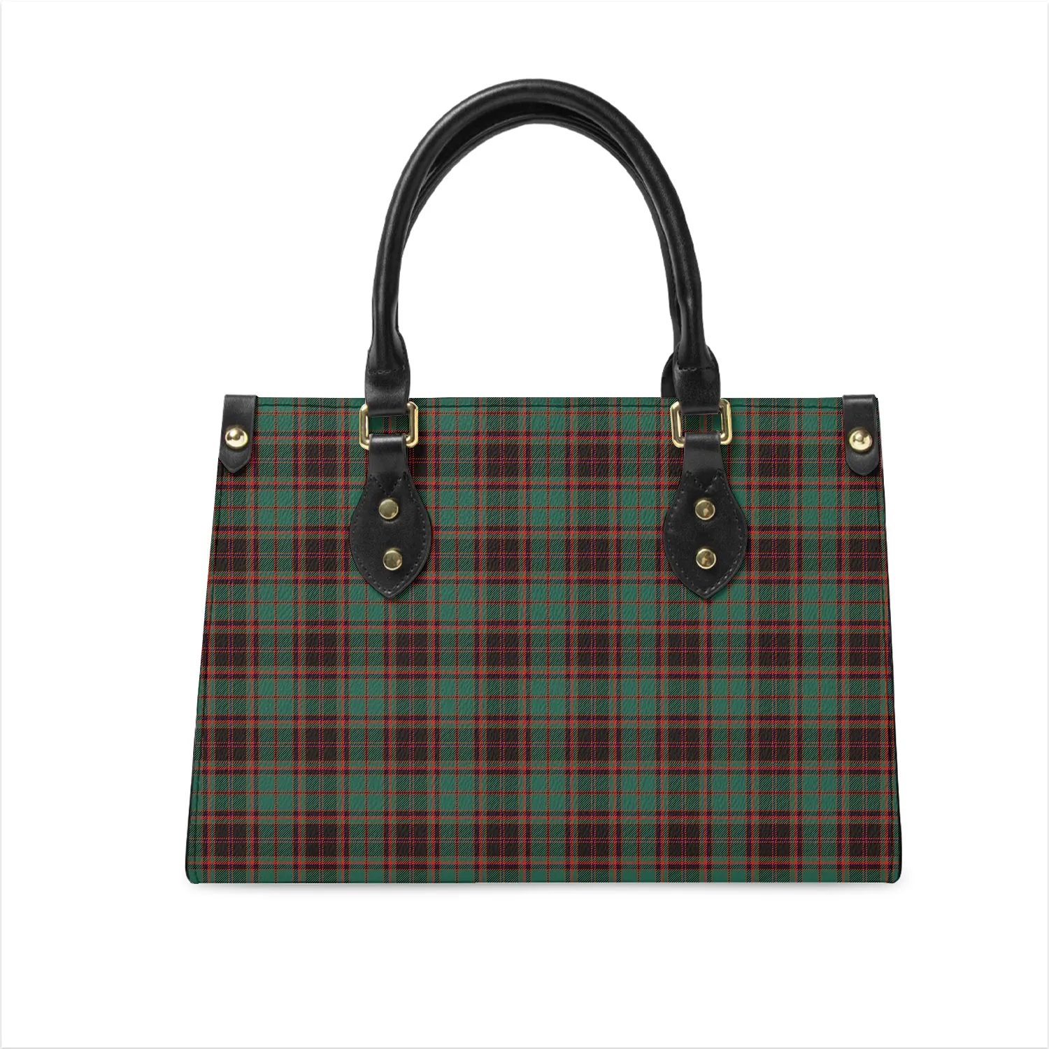 Buchan Ancient Tartan Leather Bag