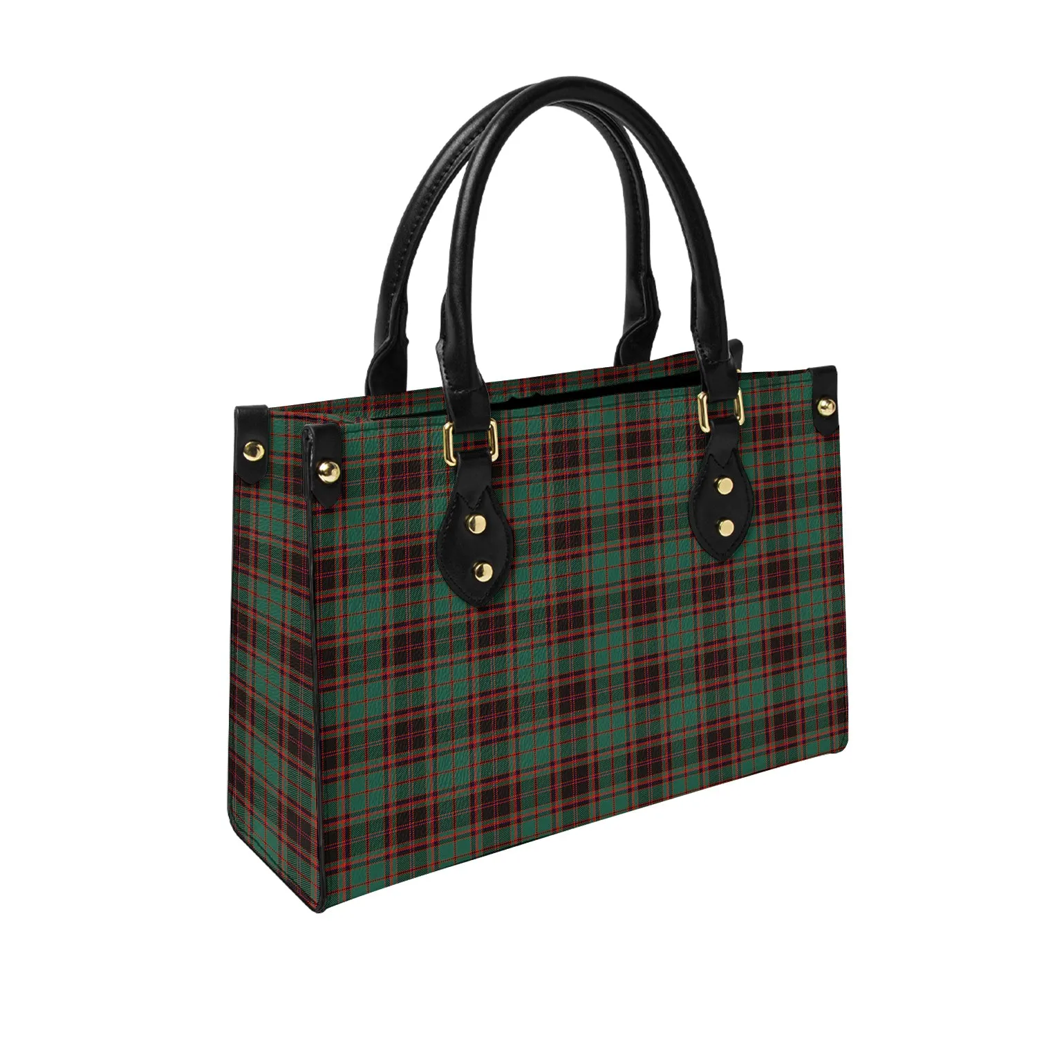 Buchan Ancient Tartan Leather Bag