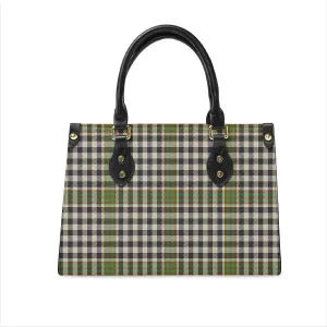Burns Check Tartan Leather Bag