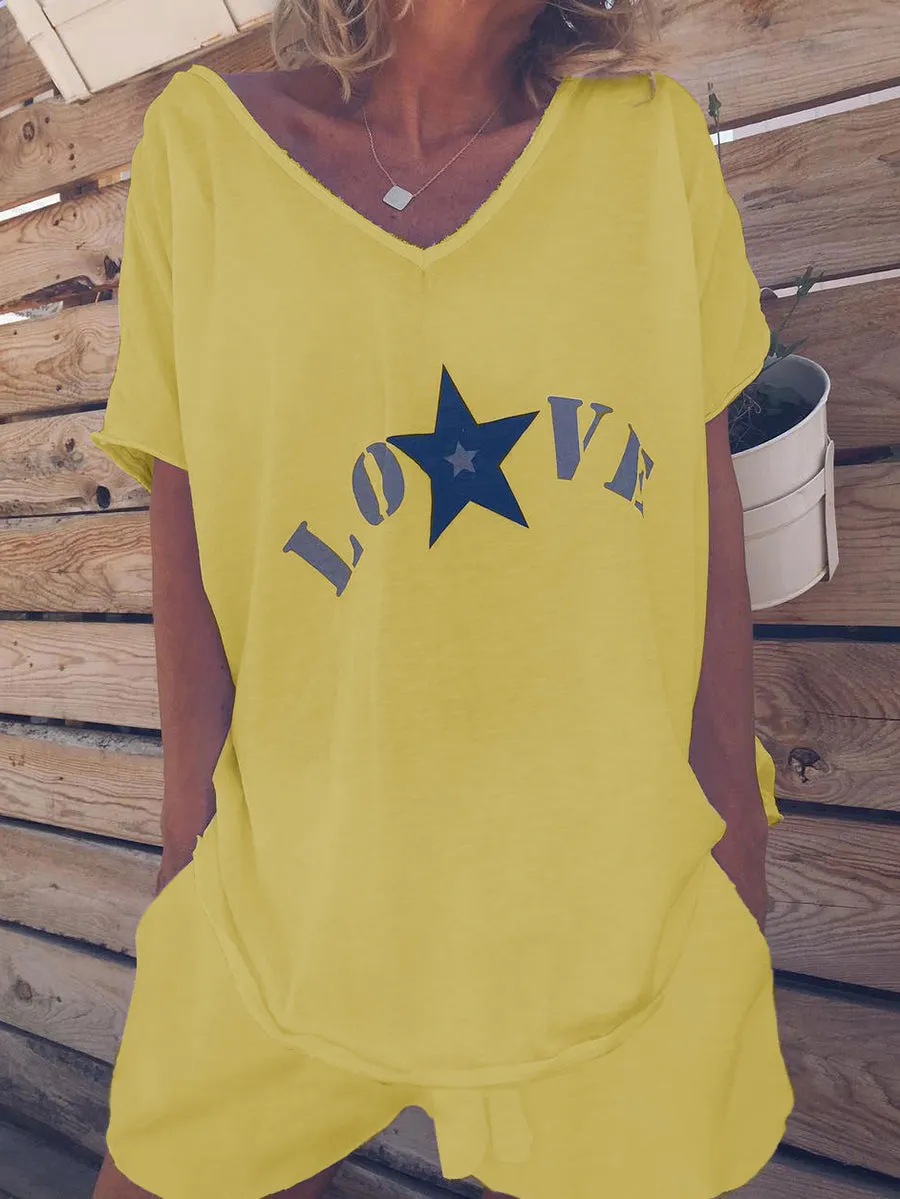 Casual and Comfortable Printing Suit