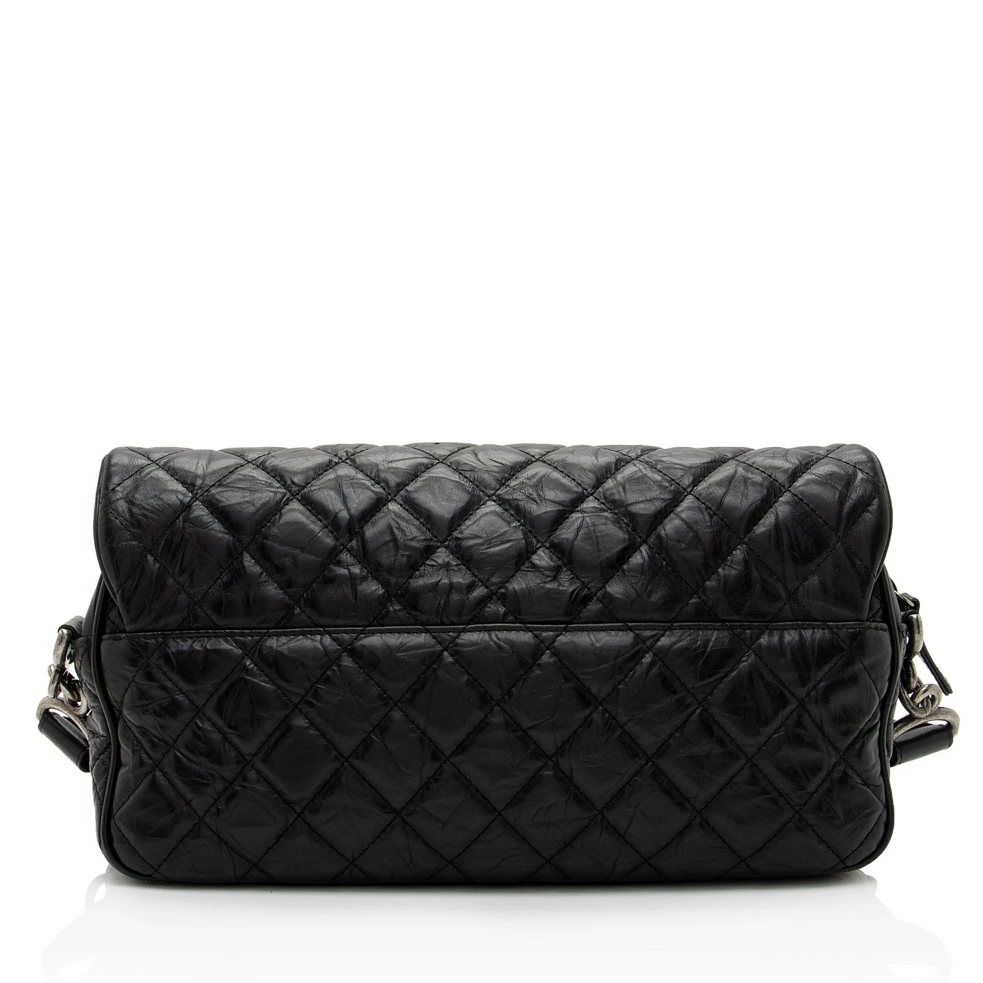 Chanel Crumpled Calfskin Casual Rock Medium Flap Bag (SHF-UREPyS)