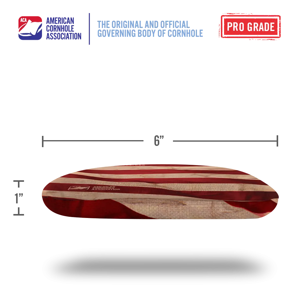 Cloth American Flag Synergy Pro Cornhole Bags