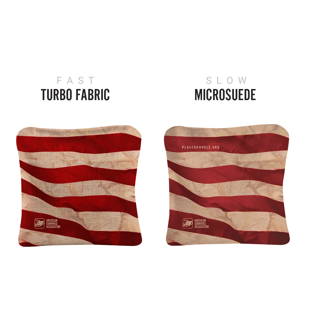 Cloth American Flag Synergy Pro Cornhole Bags