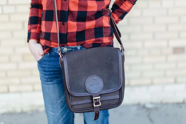 Duluth Pack Leather Mini Haversack