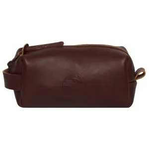 Duluth Pack Small Leather Travel Kit Bag