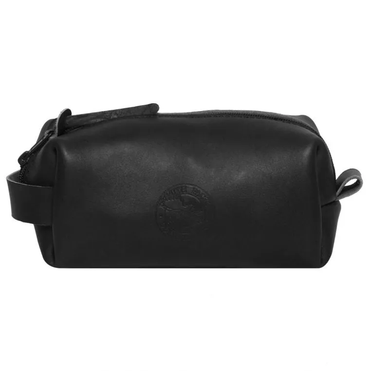 Duluth Pack Small Leather Travel Kit Bag