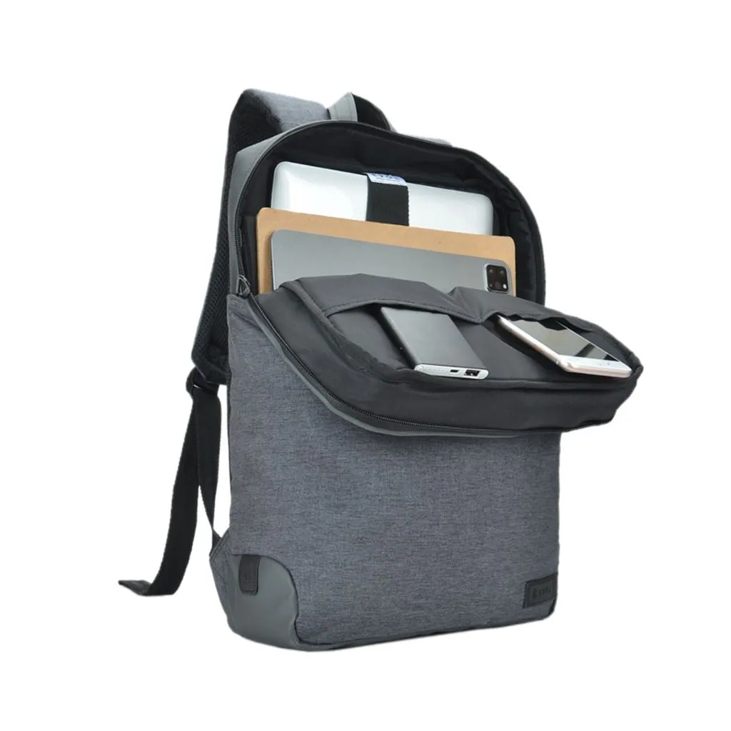 Evol - Byron 15.6" Laptop Business backpack - Grey