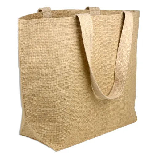 Extra Large Size Burlap Jute Beach Tote Bags, Everyday Shopping Totes