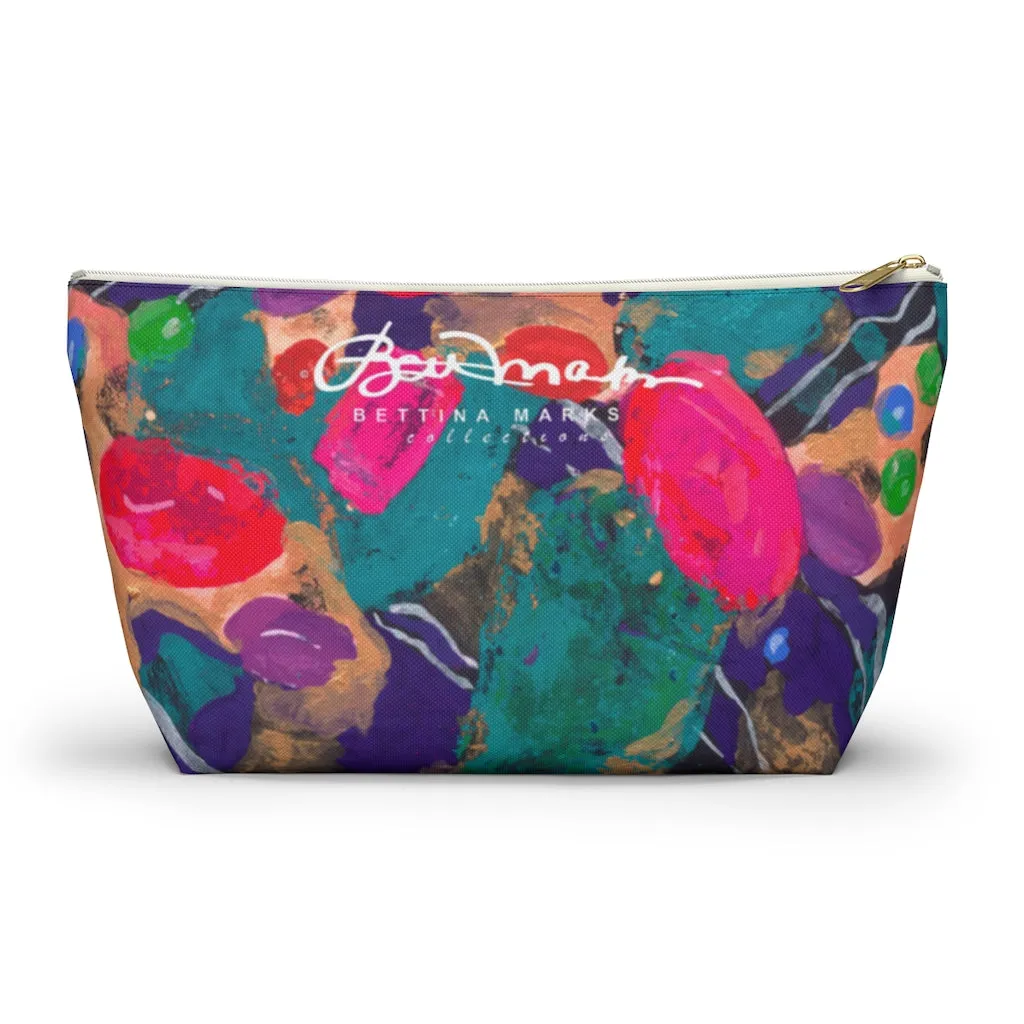 Jelly Bean Accessory Pouch w T-bottom