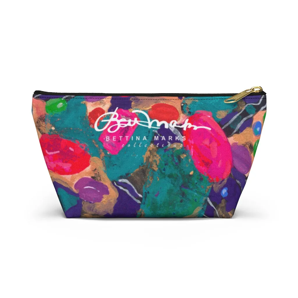 Jelly Bean Accessory Pouch w T-bottom