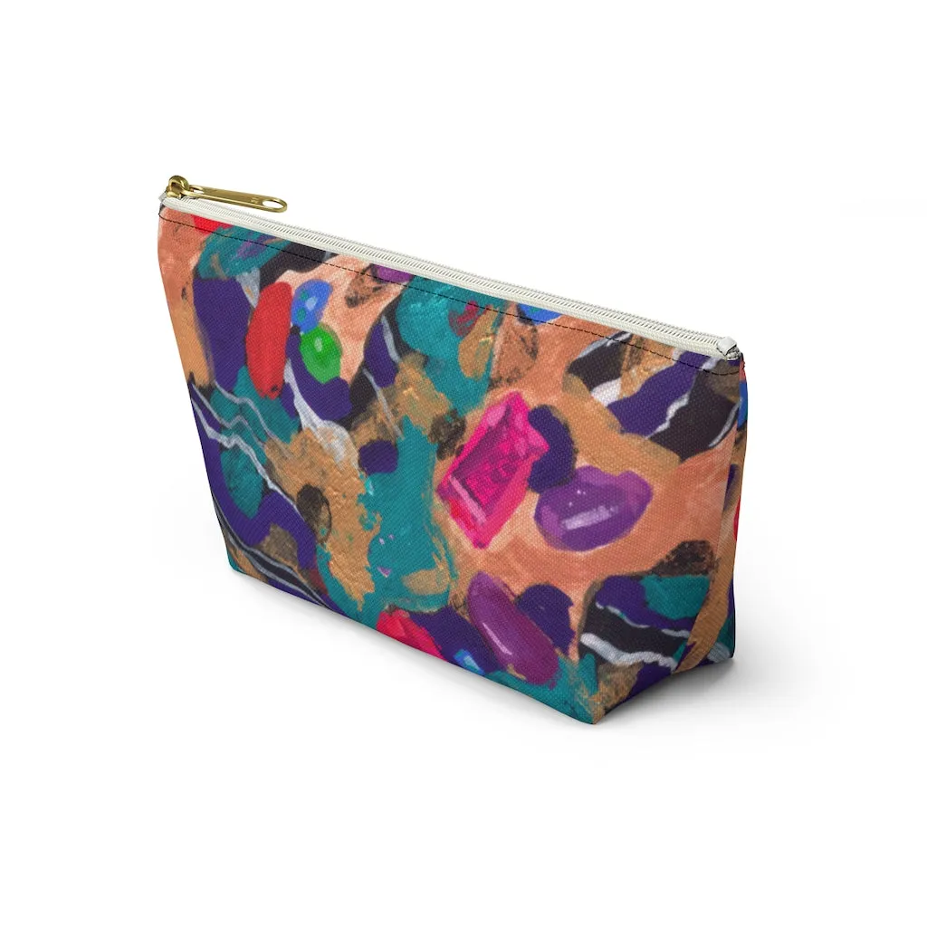 Jelly Bean Accessory Pouch w T-bottom