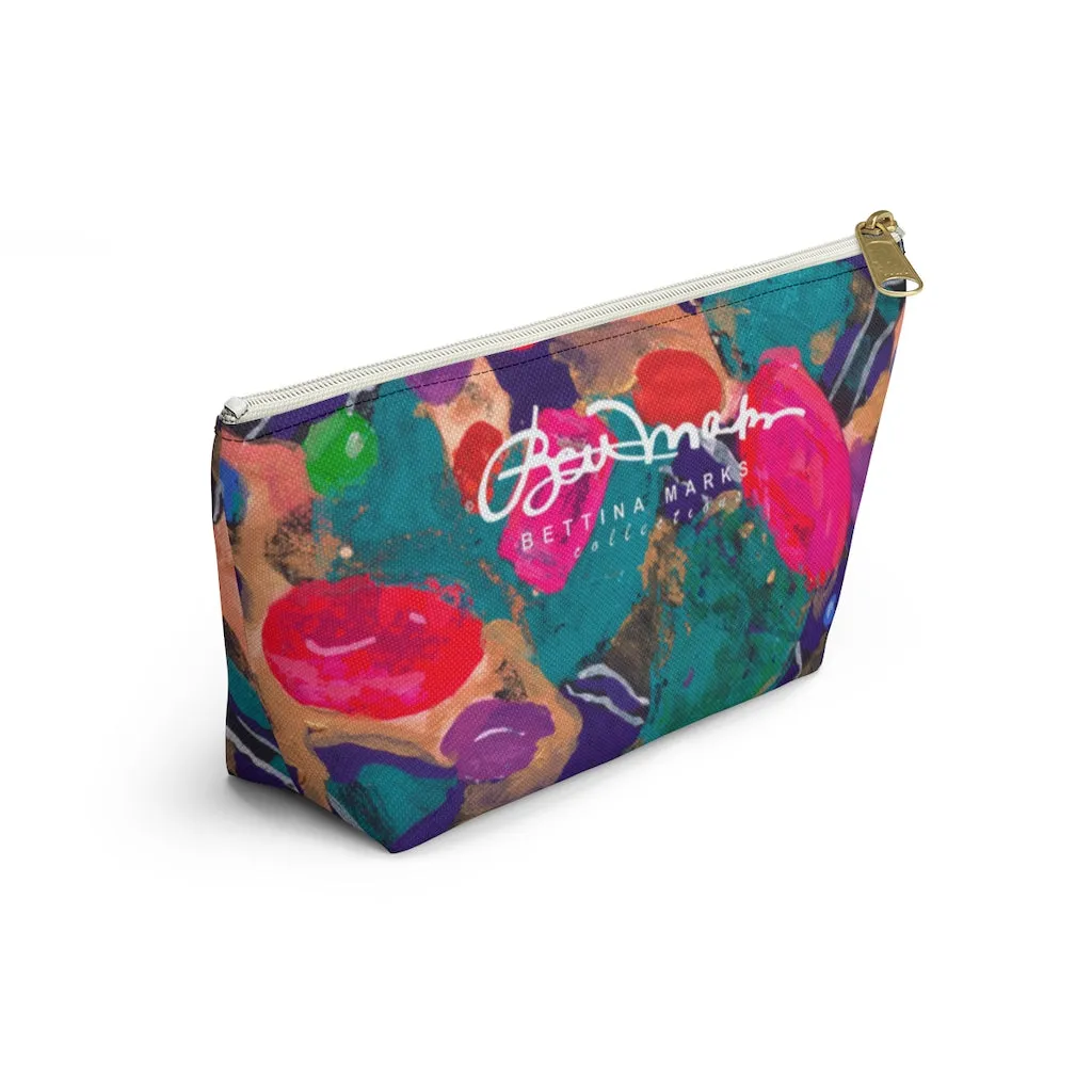 Jelly Bean Accessory Pouch w T-bottom