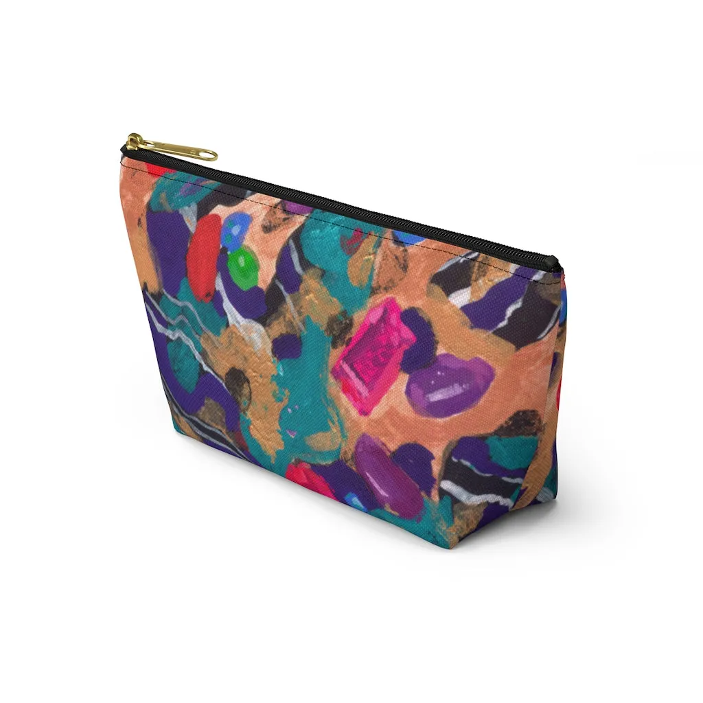 Jelly Bean Accessory Pouch w T-bottom