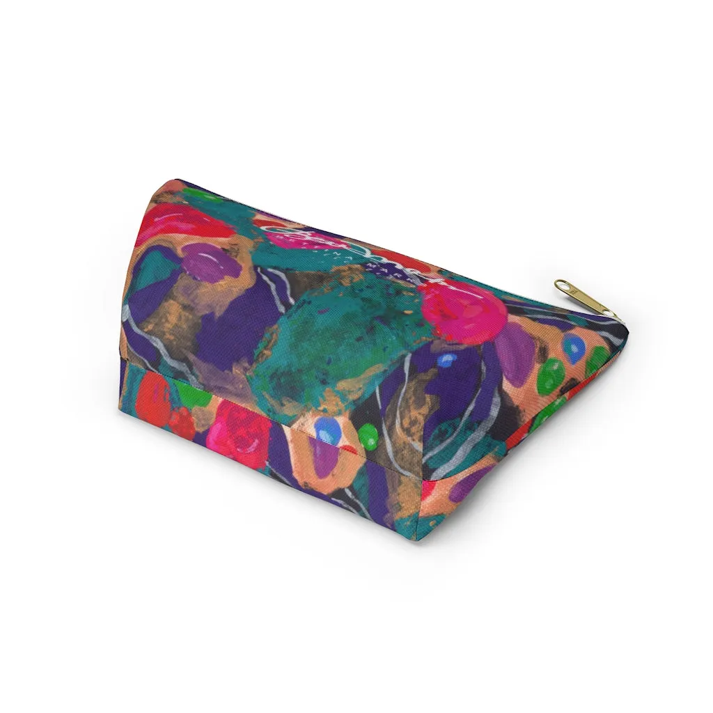 Jelly Bean Accessory Pouch w T-bottom