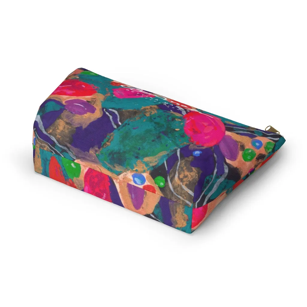 Jelly Bean Accessory Pouch w T-bottom