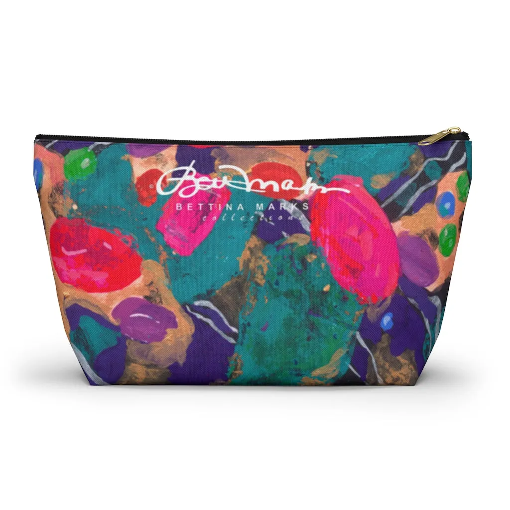 Jelly Bean Accessory Pouch w T-bottom