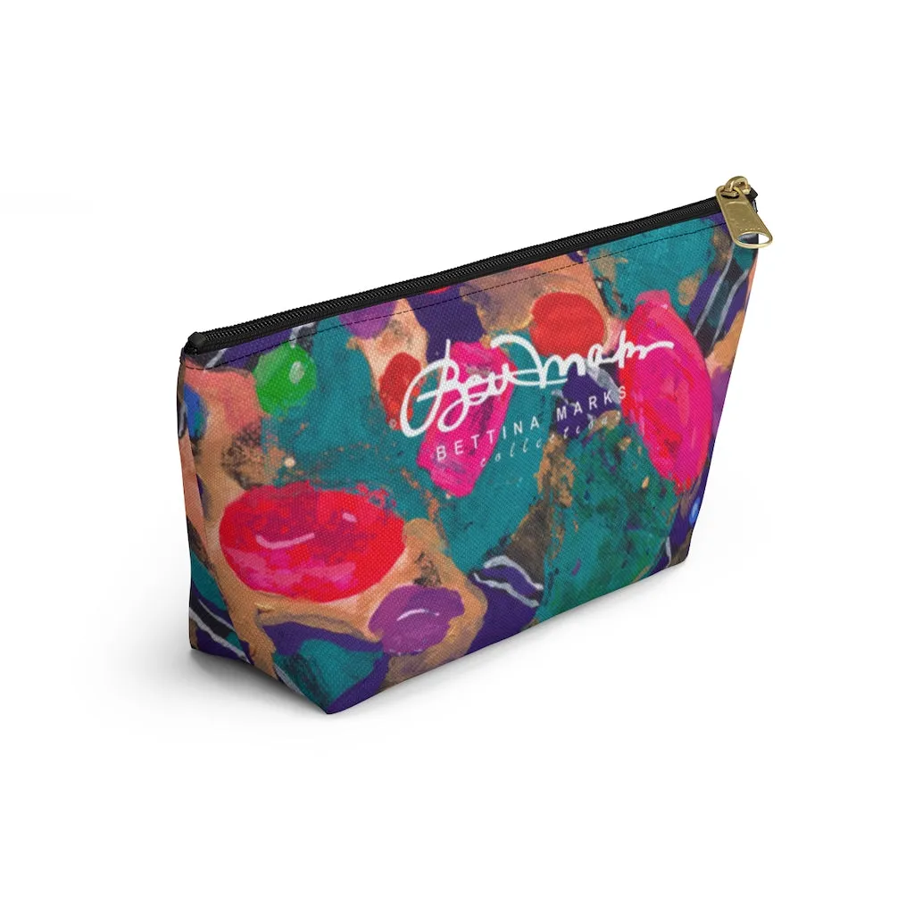 Jelly Bean Accessory Pouch w T-bottom