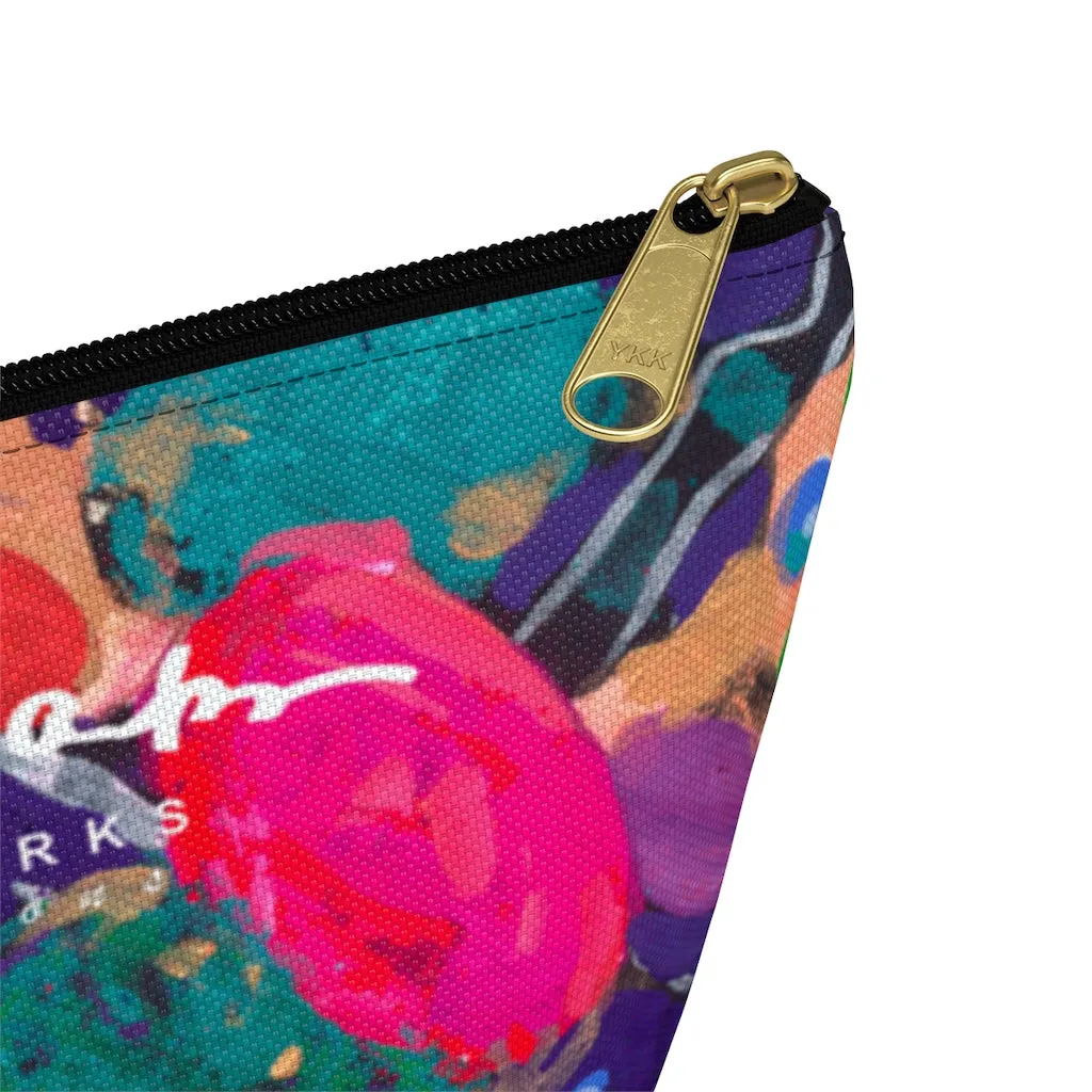 Jelly Bean Accessory Pouch w T-bottom