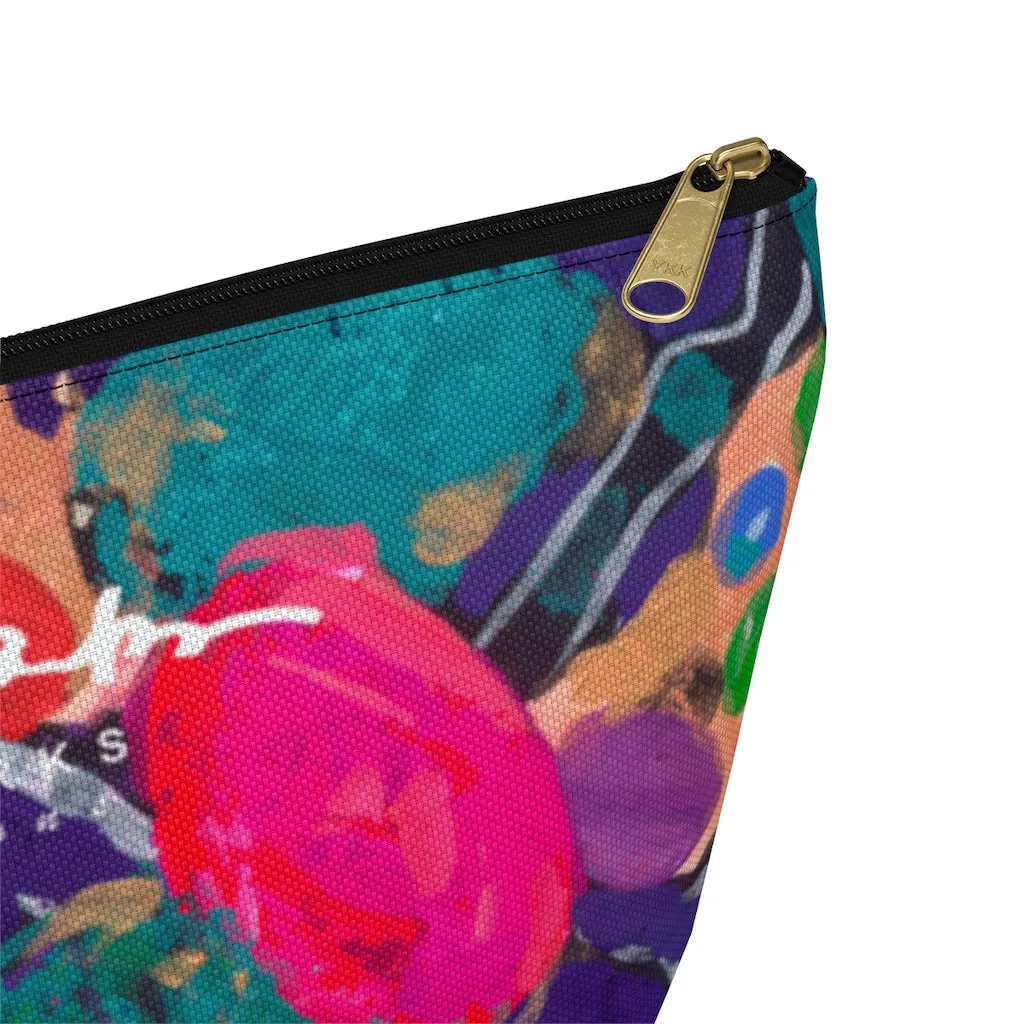 Jelly Bean Accessory Pouch w T-bottom