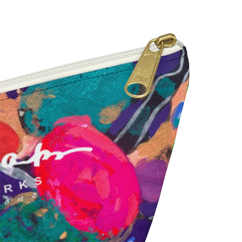 Jelly Bean Accessory Pouch w T-bottom
