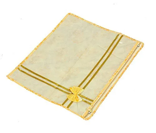 Kuber Industries? Printed Non Wooven Saree Cover Set of 12 Pcs (Transparent)