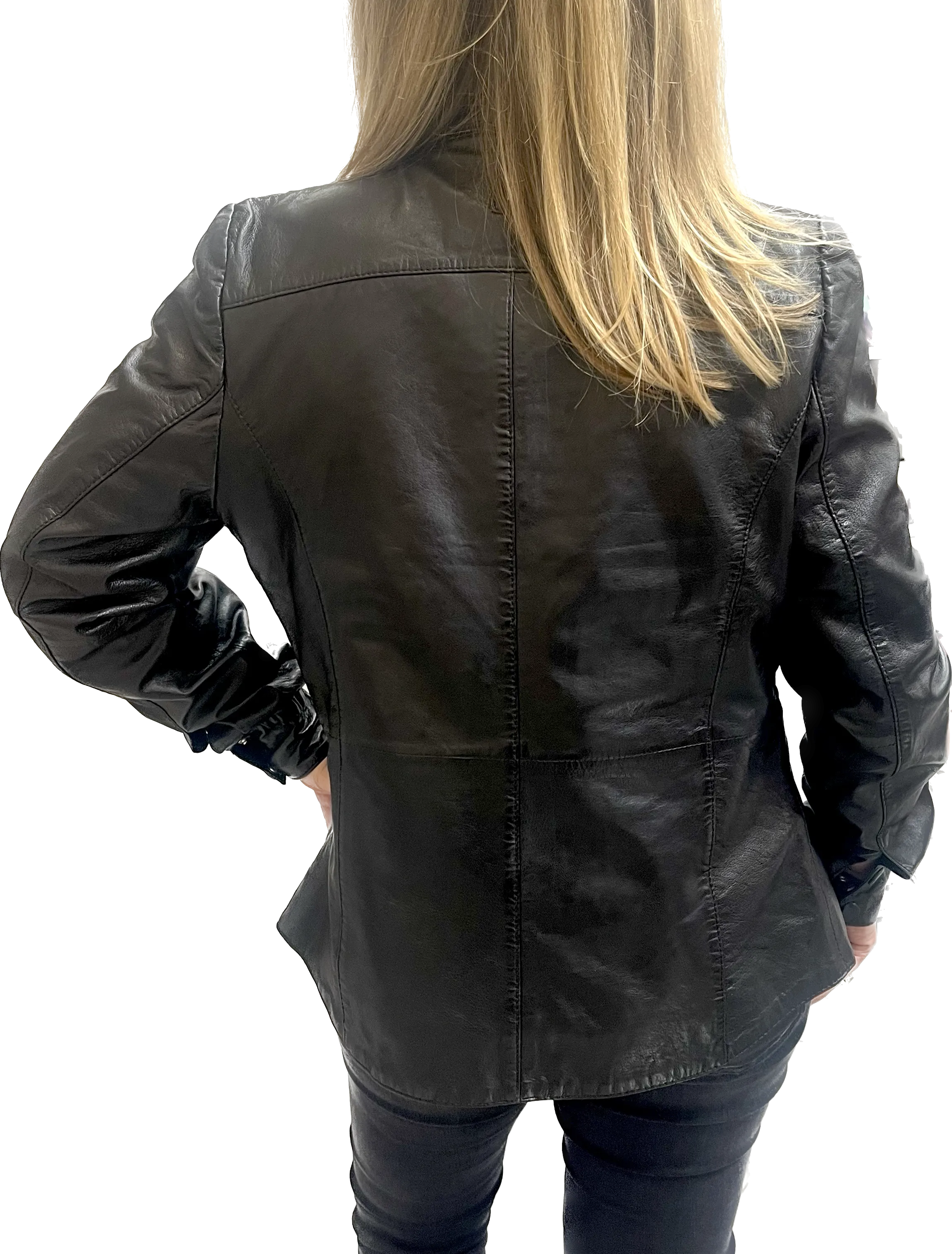 Lilla Leather Shirt/Jacket