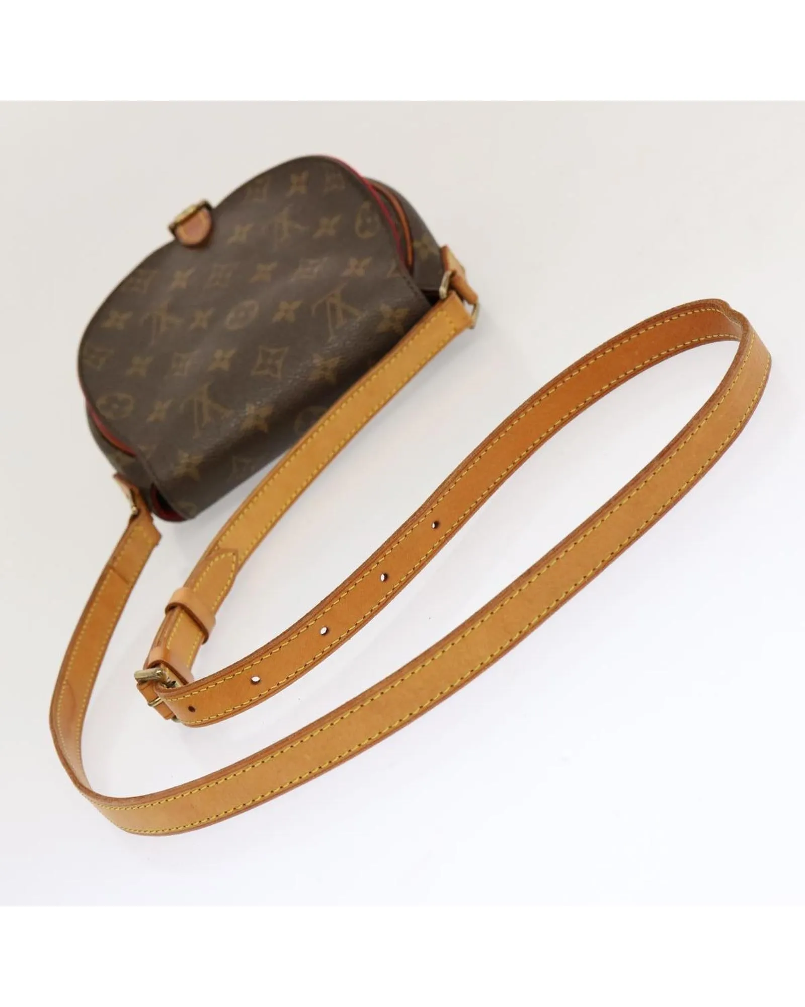 Monogram Canvas Tambourine Shoulder Bag
