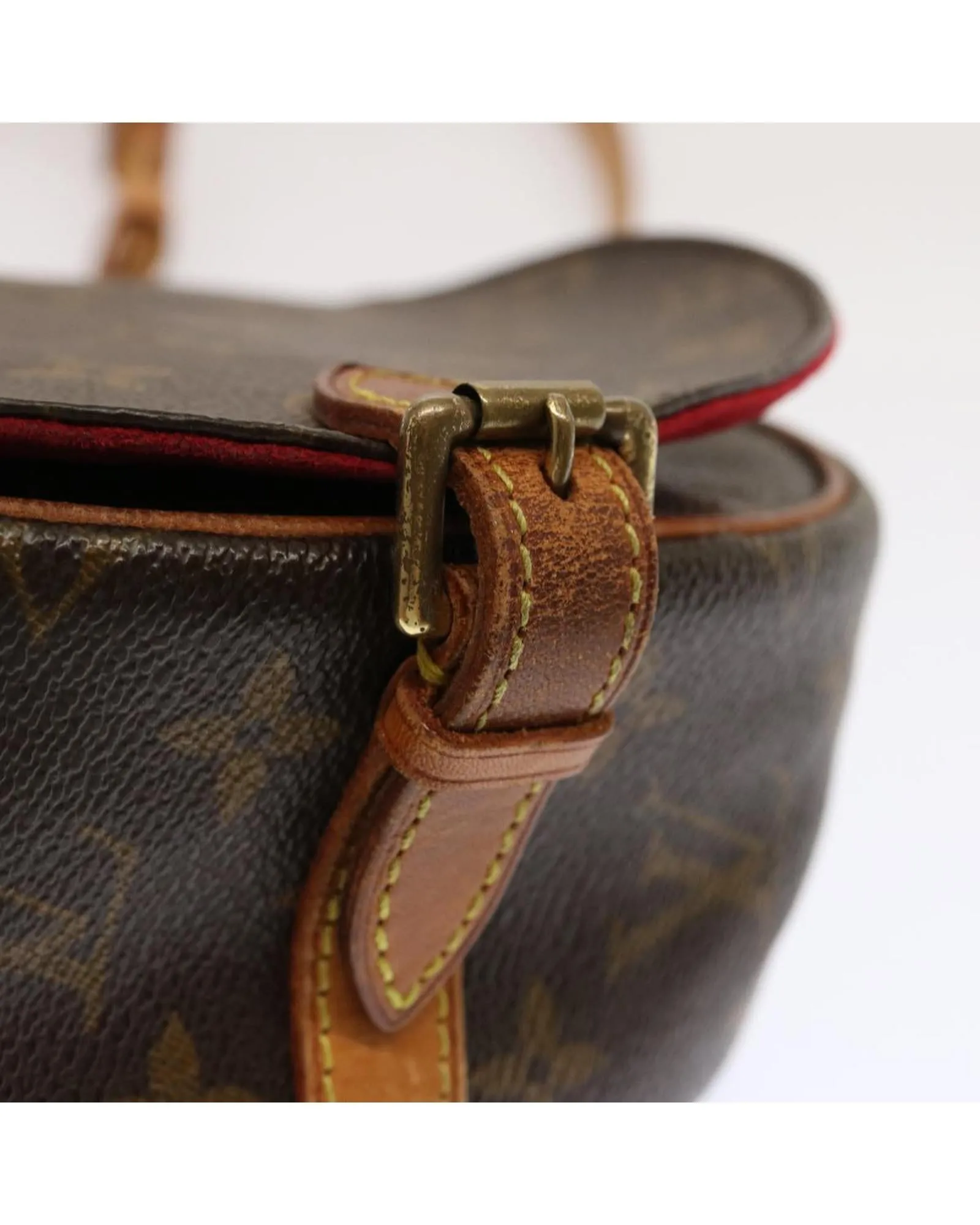 Monogram Canvas Tambourine Shoulder Bag