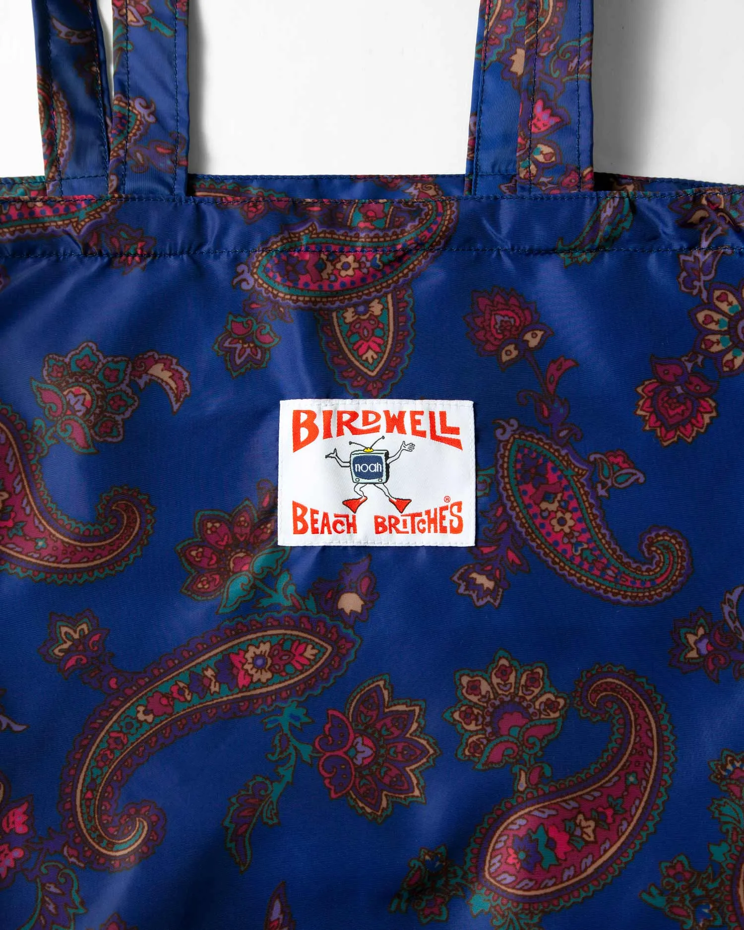 Noah x Birdwell Paisley Nylon Tote   Gear Pouch