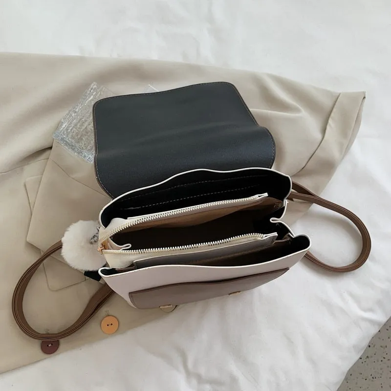 Sohiwoo Designer Leather Travel Backpack