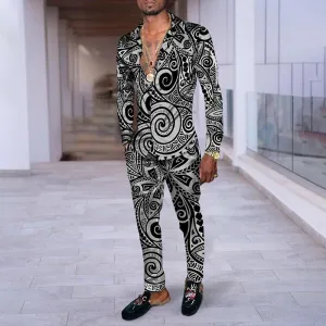 Stylish and Comfortable Casual Long Sleeve Shirt Suit
