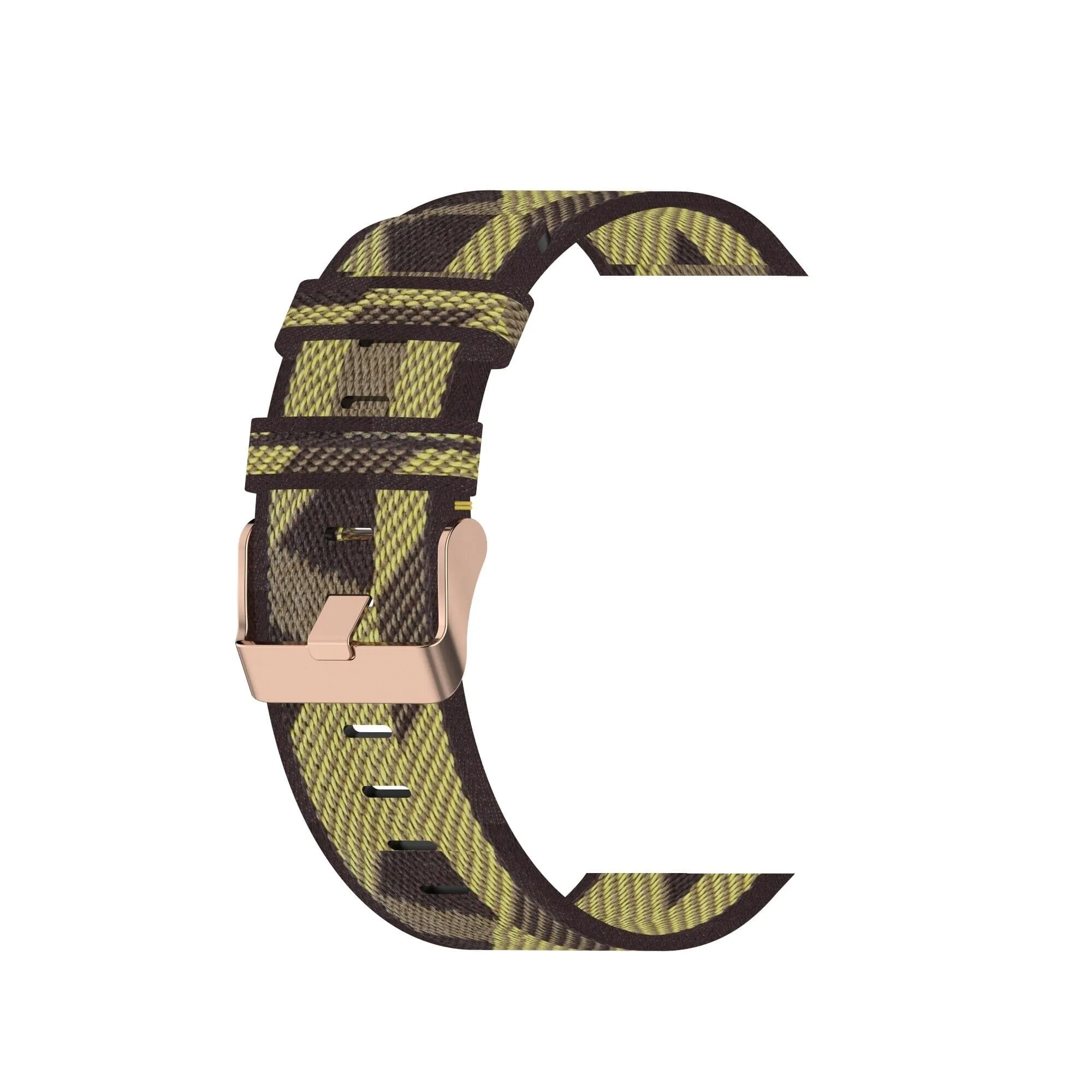 Stylish Canvas Watch Straps Compatible with Garmin Forerunner 165
