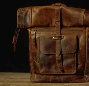 The Roosevelt Buffalo Leather Backpack