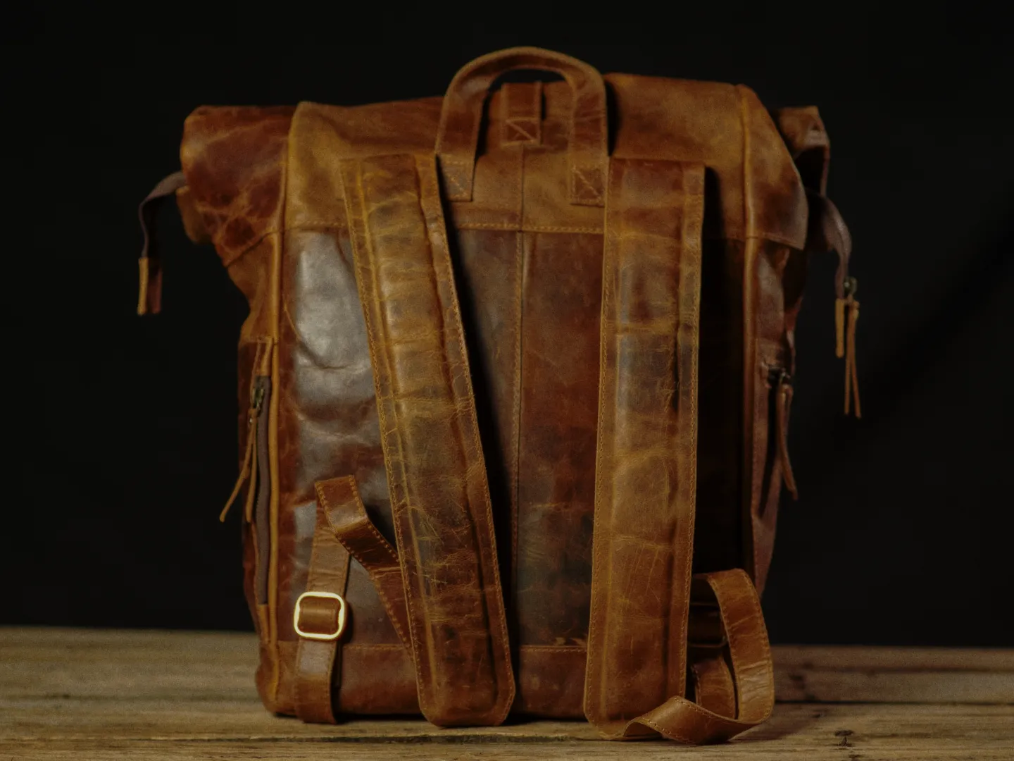The Roosevelt Buffalo Leather Backpack