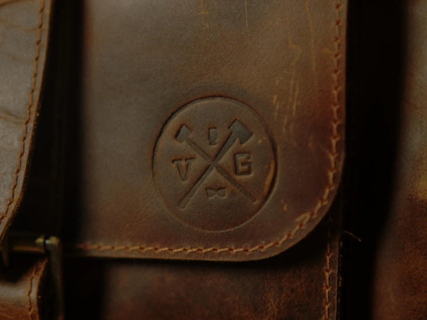 The Roosevelt Buffalo Leather Backpack