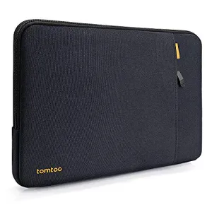 tomtoc 360 Protective Laptop Sleeve for 13-inch MacBook Air 2018-2021 M1/A2337 A2179 A1932, MacBook Pro M1/A2338 A2251 A2289 A2159 2016-2021, 12.9 iPad Pro 3rd/4th Gen, Case Bag with Accessory Pocket