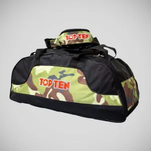 Top Ten Sportbag-Backpack Black/Camo