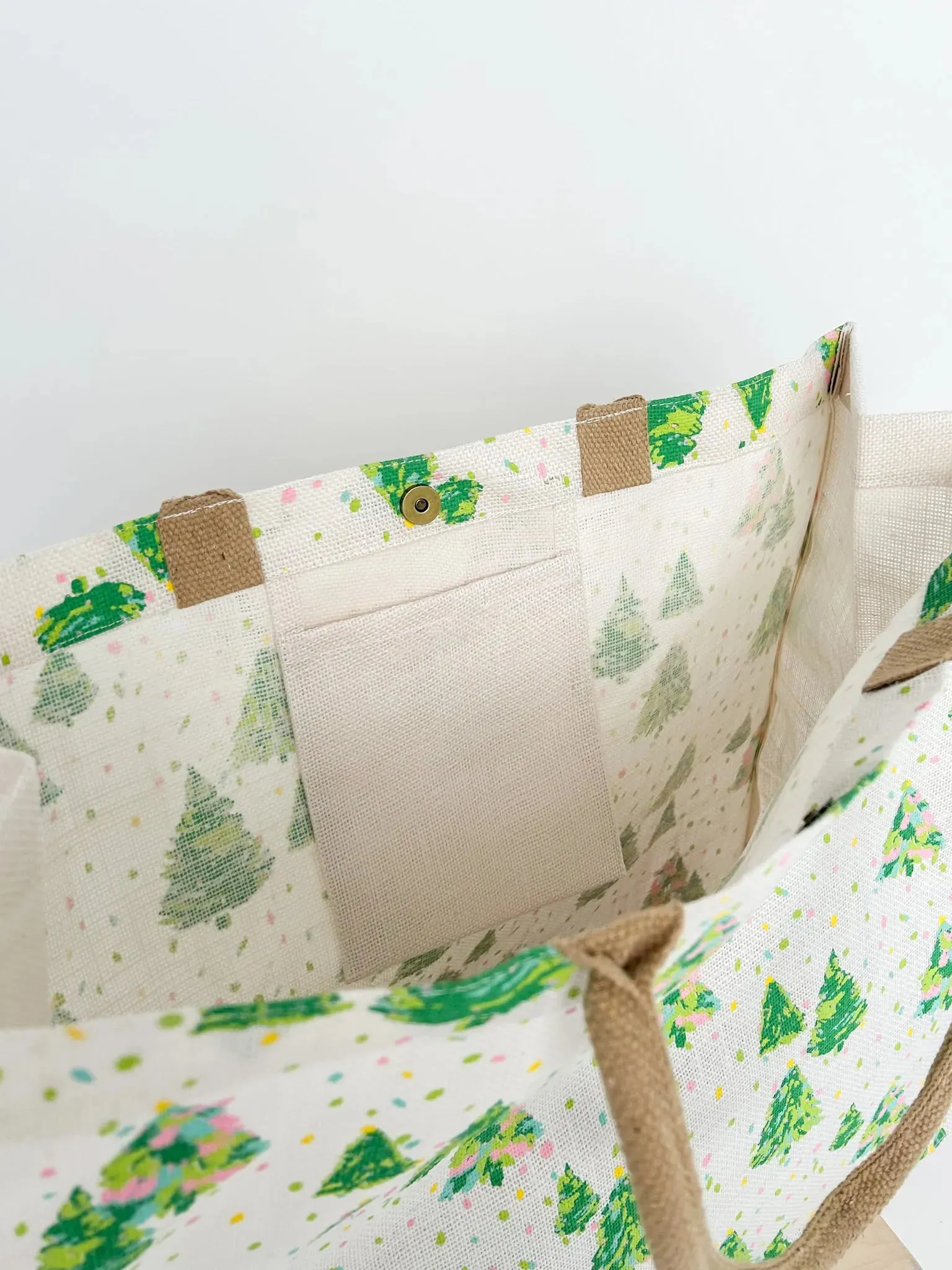 Tree Print Tote Bag