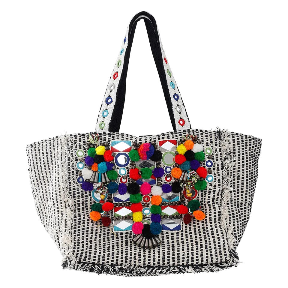 Udipi Cabas Embroidered Tote