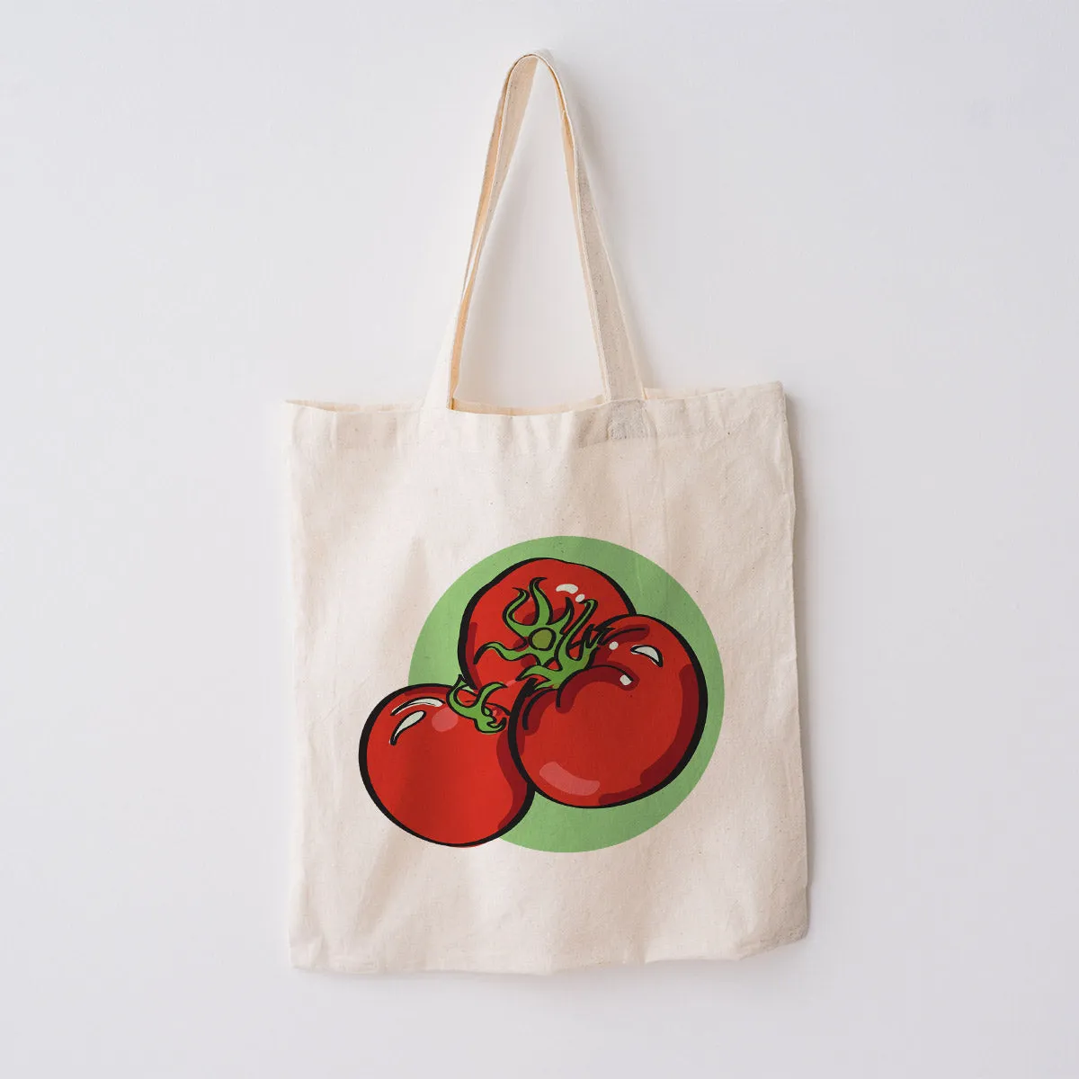 Very Veggie Large Canvas Grocery Tote Bag Market Totes