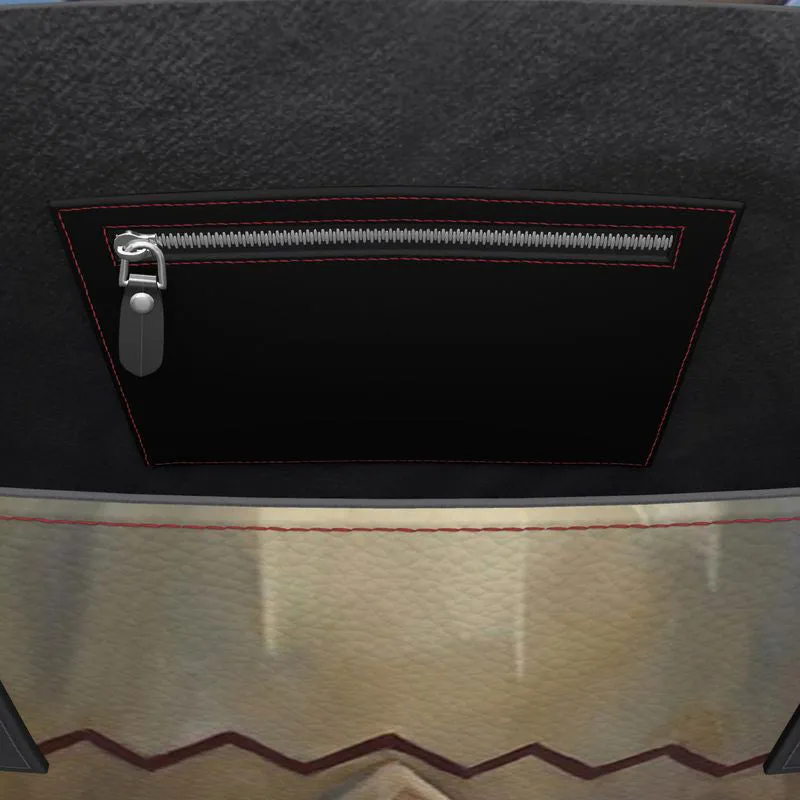 WigWam Nocturne Leather Tote (Textured)